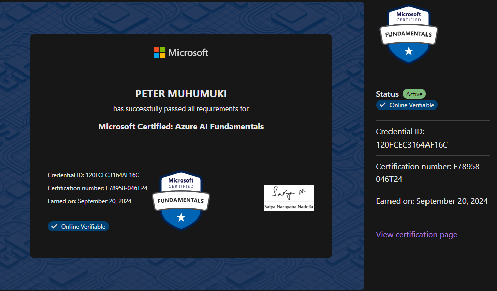 Azure AI Fundamentals